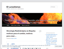 Tablet Screenshot of ellanzallamas.com